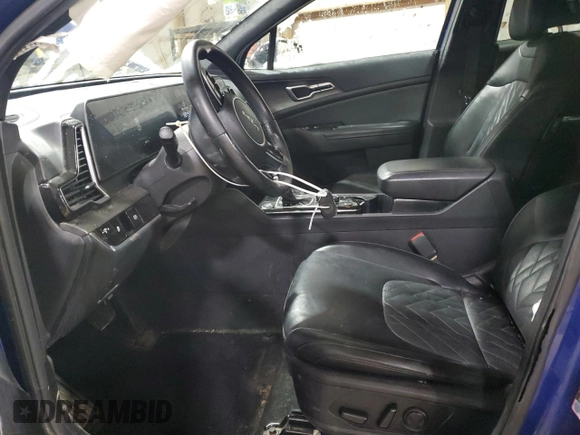 2023 Kia Sportage X-Line with VIN 5XYK6CAF7PG045310, listed as a Copart auction lot 45126015 with 46,819 mi miles and Salvage Title. Bid and sale history available at DreamBid. Image 7.