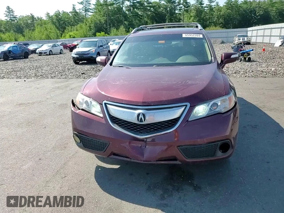 2014 Acura RDX with VIN 5J8TB4H36EL000170, listed as a Copart auction lot 65952204 with 190,310 mi miles and Salvage title. Bid and sale history available at DreamBid. Image 11.