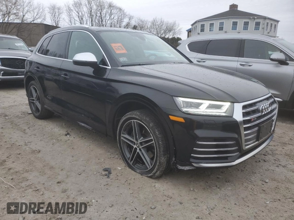 2020 Audi SQ5 Premium Plus with VIN WA1B4AFY6L2019929, listed as a Copart auction lot 48284624 with 34,192 mi miles and . Bid and sale history available at DreamBid. Image 4.