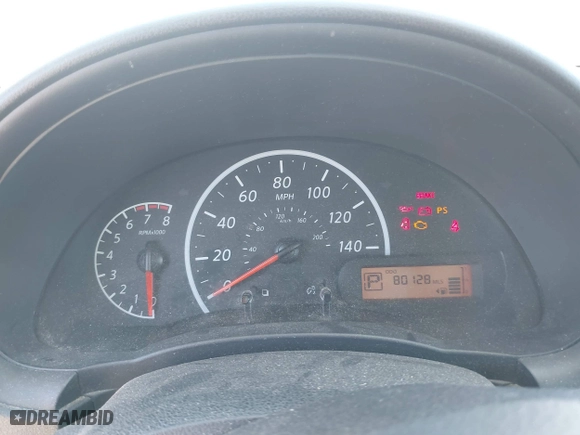 2019 Nissan Versa Sedan SV with VIN 3N1CN7AP5KL828802, listed as a IAAI auction lot 41738724 with 80,128 mi miles. Bid and sale history available at carsss.com. Image 7.