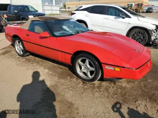 1987 Chevrolet Corvette with VIN 1G1YY3187H5124758, listed as a Copart auction lot 68829344 with 0 mi miles and Non Repairable. Bid and sale history available at carsss.com. Image 4.