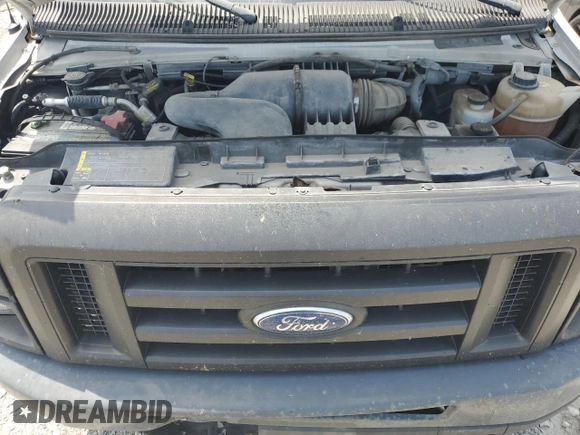 2009 Ford Econoline Passenger XL with VIN 1FBNE31L59DA62487, listed as a Copart auction lot 58073325 with 122,664 mi miles and Salvage title. Bid and sale history available at DreamBid. Image 12.