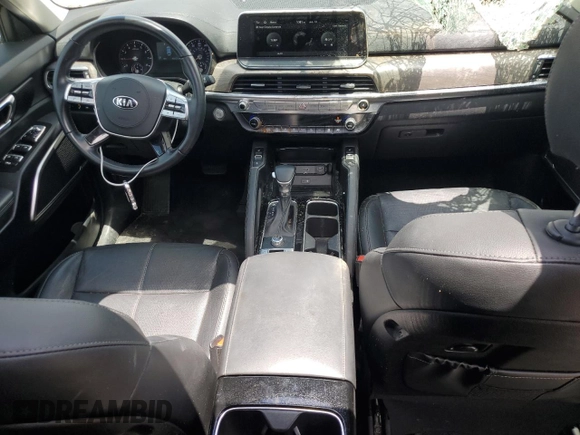 2020 Kia Telluride EX with VIN 5XYP34HC0LG079373, listed as a Copart auction lot 60782085 with 46,453 mi miles and Salvage title. Bid and sale history available at DreamBid. Image 8.