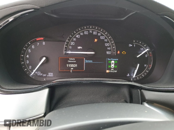 2017 Cadillac CTS AWD with VIN 1G6AW5SX5H0188734, listed as a Copart auction lot 82203064 with 115,531 mi miles and Salvage title. Bid and sale history available at DreamBid. Image 9.