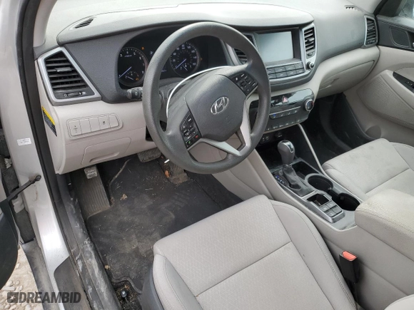 2018 Hyundai Tucson SEL with VIN KM8J3CA42JU779714, listed as a Copart auction lot 54373185 with 90,607 mi miles and Salvage Title. Bid and sale history available at carsss.com. Image 8.
