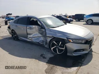 2019 Honda Accord Sedan Sport 1.5T with VIN 1HGCV1F36KA089092, listed as a Copart auction lot 50392975 with 107,191 mi miles and Salvage Title. Bid and sale history available at carsss.com. Image 4.
