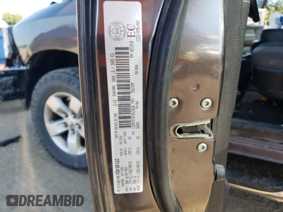2015 Ram 1500 ST with VIN 1C6RR7ST0FS615620, listed as a Copart auction lot 70307364 with 214,858 mi miles and Salvage title. Bid and sale history available at DreamBid. Image 13.