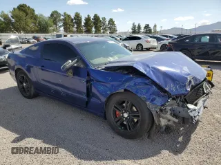 2014 Ford Mustang V6 with VIN 1ZVBP8AM6E5299523, listed as a Copart auction lot 55768065 with 128,500 mi miles and Salvage title. Bid and sale history available at DreamBid. Image 4.
