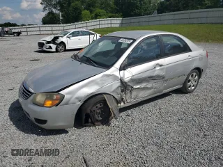 2009 Kia Spectra EX z VIN KNAFE221495630517, wystawiony jako Copart lot #56006285 z przebiegiem 227 217 mil mil oraz Szkoda całkowita • Salvage title. Historia ofert i sprzedaży dostępna na DreamBid. Obrazek 1.