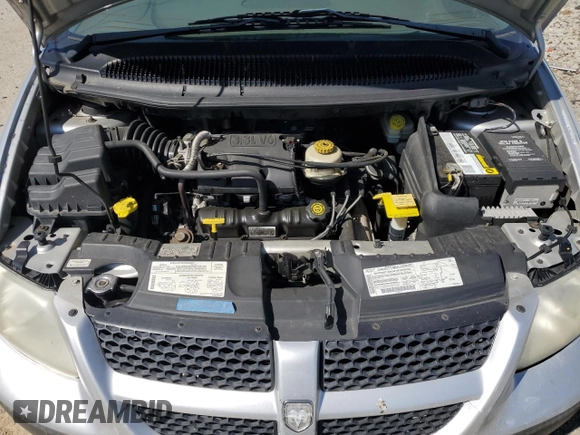 2001 Dodge Caravan SE with VIN 1B4GP25341B160300, listed as a Copart auction lot 52192885 with 107,518 mi miles and Non Repairable. Bid and sale history available at carsss.com. Image 12.
