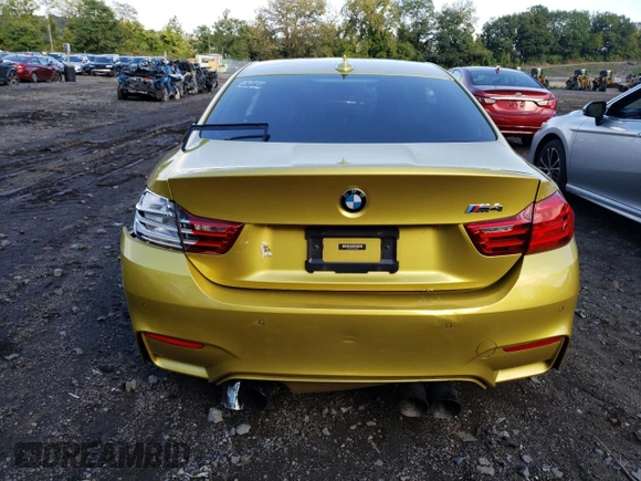 2015 BMW M4 with VIN WBS3R9C53FK330400, listed as a Copart auction lot 69054743 with 0 mi miles. Bid and sale history available at carsss.com. Image 6.