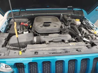 2020 Jeep Wrangler Sport S with VIN 1C4GJXAN3LW202881, listed as a Copart auction lot 53706335 with 47,743 mi miles and Salvage title. Bid and sale history available at DreamBid. Image 12.