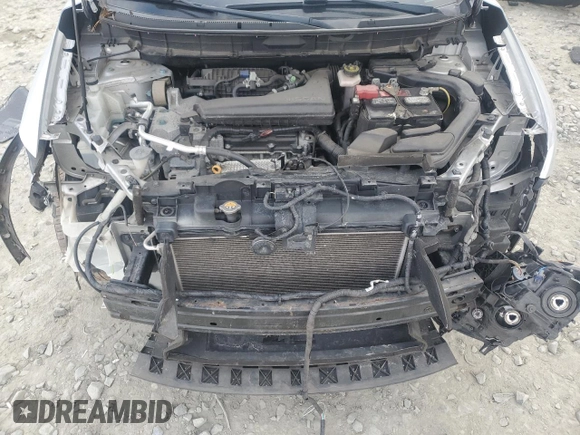 2015 Nissan Rogue S with VIN KNMAT2MV1FP591596, listed as a Copart auction lot 46546605 with 109,497 mi miles and Salvage Title. Bid and sale history available at carsss.com. Image 13.