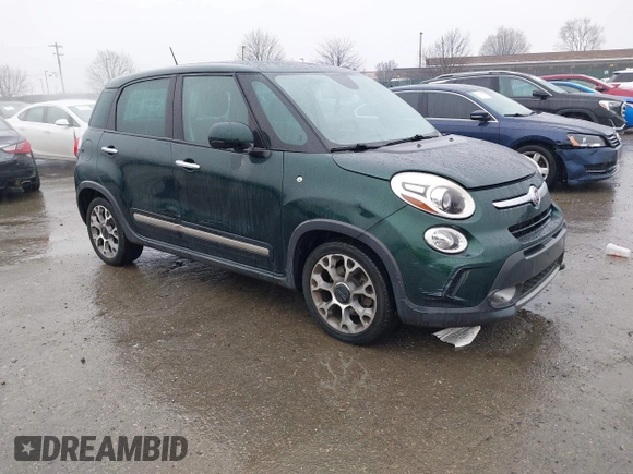 2015 FIAT 500L Urbana Trekking with VIN ZFBCFADH0FZ030494, listed as a IAAI auction lot 41217882 with 86,433 mi miles and . Bid and sale history available at DreamBid. Image 1.