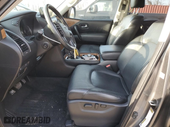 2021 Nissan Armada SL with VIN JN8AY2BB8M9793254, listed as a Copart auction lot 48853805 with 85,755 mi miles and Salvage Title. Bid and sale history available at carsss.com. Image 7.