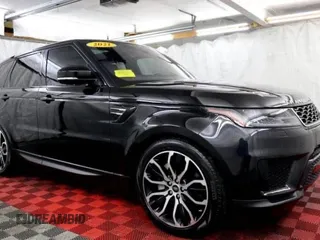 2021 Land Rover Range Rover Sport SE with VIN SALWG2SUXMA760365, listed as a Copart auction lot 45593905 with 38,959 mi miles and Clean Title. Bid and sale history available at carsss.com. Image 1.