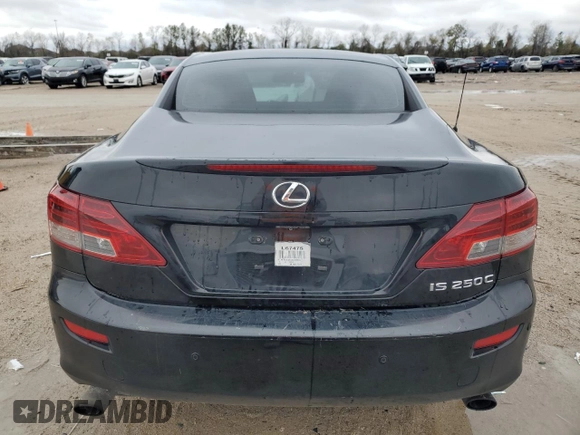 2014 Lexus IS 250 C z VIN JTHFF2C21E2529906, wystawiony jako Copart lot #41585535 z przebiegiem 122 597 mil mil oraz Szkoda całkowita • Salvage title. Historia ofert i sprzedaży dostępna na DreamBid. Obrazek 6.