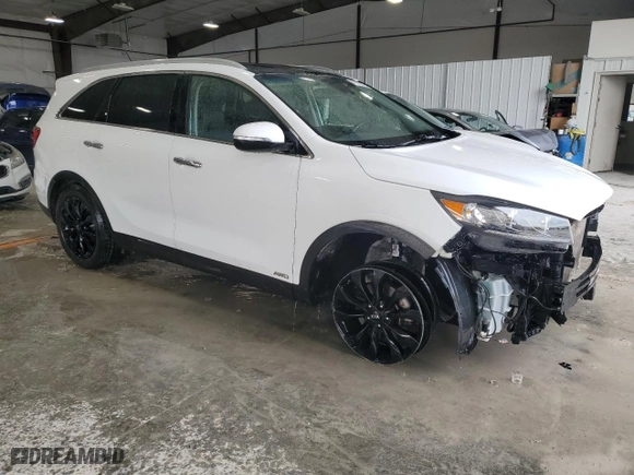 2020 Kia Sorento EX V6 with VIN 5XYPHDA53LG707343, listed as a Copart auction lot 45922795 with 137,500 mi miles and Salvage Title. Bid and sale history available at carsss.com. Image 4.