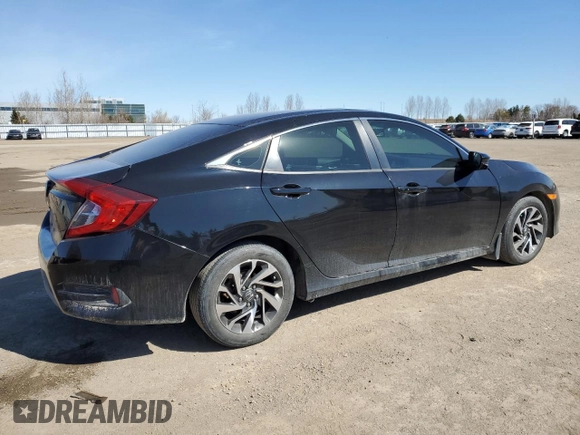 2017 Honda Civic EX with VIN 2HGFC2F81HH003590, listed as a Copart auction lot 53337565 with 218,496 mi miles and Clean Title. Bid and sale history available at DreamBid. Image 3.