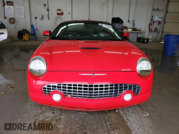 2002 Ford Thunderbird Hardtop Premium with VIN 1FAHP60A32Y102767, listed as a Copart auction lot 86118584 with Not Provided miles and Non Repairable. Bid and sale history available at DreamBid. Image 5.