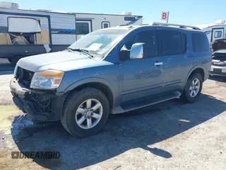 2011 Nissan Armada SV with VIN 5N1BA0ND2BN618049, listed as a IAAI auction lot 41838749 with 198,670 mi miles and . Bid and sale history available at DreamBid. Image 18.