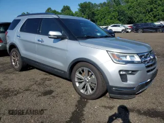 2018 Ford Explorer Limited z VIN 1FM5K7F83JGB67544, wystawiony jako Copart lot #61253265 z przebiegiem 78 297 mil mil oraz Szkoda całkowita • Salvage title. Historia ofert i sprzedaży dostępna na DreamBid. Obrazek 4.