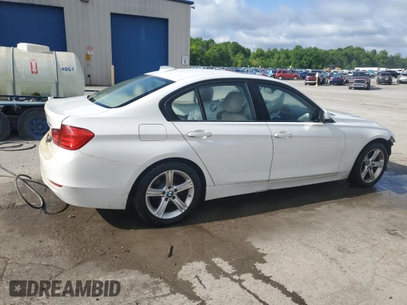 2013 BMW 3 Series 320i xDrive with VIN WBA3C3C57DF980971, listed as a Copart auction lot 57441155 with 131,263 mi miles and Salvage title. Bid and sale history available at DreamBid. Image 3.