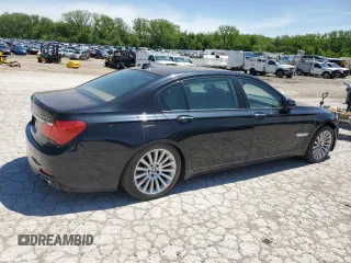 2009 BMW 7 Series 750Li with VIN WBAKB83599CY57659, listed as a Copart auction lot 55049645 with Not Provided miles and Clean Title. Bid and sale history available at DreamBid. Image 3.