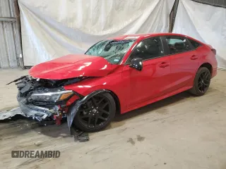2025 Honda Civic Sport with VIN 2HGFE2F55SH569128, listed as a Copart auction lot 48880825 with Not provided miles and Non repairable. Bid and sale history available at DreamBid. Image 1.