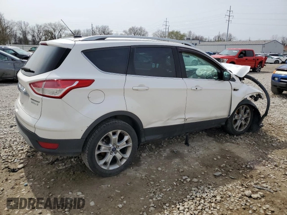 2014 Ford Escape Titanium with VIN 1FMCU0JX3EUB26510, listed as a Copart auction lot 51333175 with 250,394 mi miles and Salvage Title. Bid and sale history available at carsss.com. Image 3.