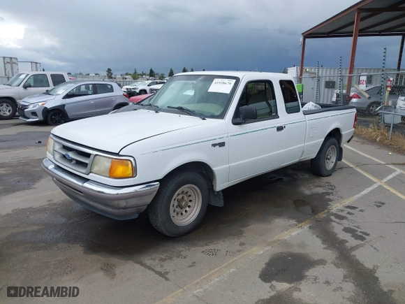 1997 Ford Ranger Splash with VIN 1FTCR14U2VPB53919, listed as a IAAI auction lot 41938679 with 255,738 mi miles. Bid and sale history available at carsss.com. Image 2.