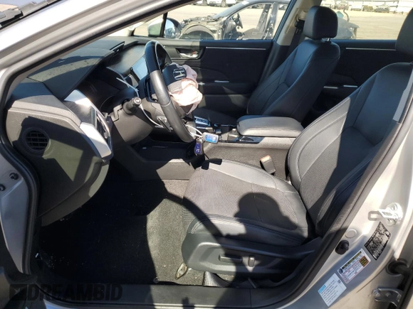 2018 Honda Clarity Plug-In Hybrid Touring with VIN JHMZC5F33JC001784, listed as a Copart auction lot 77153664 with 42,536 mi miles and Salvage Title. Bid and sale history available at carsss.com. Image 7.