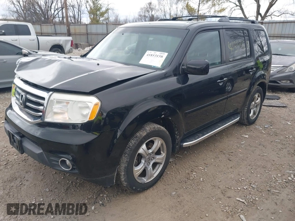 2012 Honda Pilot EX-L with VIN 5FNYF4H69CB076534, listed as a IAAI auction lot 41853158 with 189,003 mi miles. Bid and sale history available at carsss.com. Image 17.