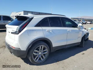 2023 Cadillac XT4 FWD Sport with VIN 1GYFZER44PF158670, listed as a Copart auction lot 46634135 with 22,393 mi miles and Salvage Title. Bid and sale history available at carsss.com. Image 3.