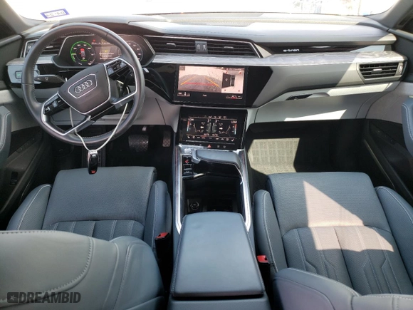 2020 Audi e-tron Sportback Prestige with VIN WA13ABGE2LB035388, listed as a Copart auction lot 66890513 with 34861 miles. Bid and sale history available at carsss.com. Image 8.