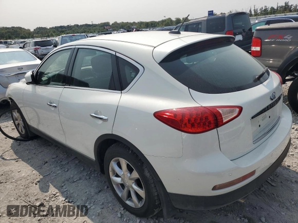 2008 Infiniti EX Journey with VIN JNKAJ09F18M351012, listed as a Copart auction lot 70030344 with 115,744 mi miles and Salvage Title. Bid and sale history available at carsss.com. Image 2.