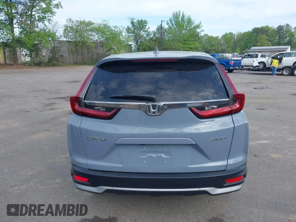 2020 Honda CR-V EX with VIN 7FARW2H51LE007051, listed as a IAAI auction lot 42071483 with 53,032 mi miles and . Bid and sale history available at DreamBid. Image 16.