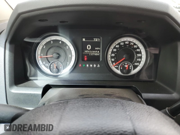 2015 Ram 2500 Tradesman with VIN 3C6TR5CT3FG505029, listed as a Copart auction lot 49171055 with 110,748 mi miles and Salvage Title. Bid and sale history available at carsss.com. Image 9.