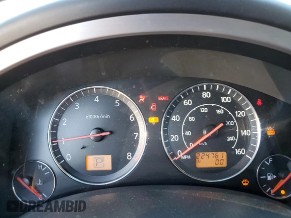 2004 Infiniti FX with VIN JNRAS08W54X224675, listed as a Copart auction lot 76744714 with 224,761 mi miles and Clean Title. Bid and sale history available at DreamBid. Image 9.