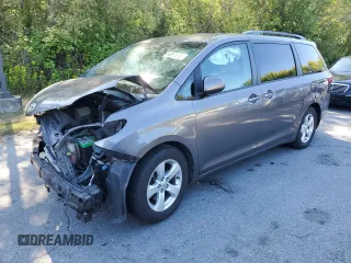 2015 Toyota Sienna LE AAS with VIN 5TDKK3DC8FS563294, listed as a Copart auction lot 63676755 with 109,861 mi miles and Salvage title. Bid and sale history available at DreamBid. Image 1.