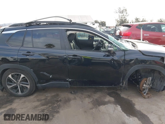 2024 Toyota Corolla Cross Hybrid S with VIN 7MUFBABG3RV019176, listed as a IAAI auction lot 41536647 with 36,428 mi miles and . Bid and sale history available at DreamBid. Image 13.