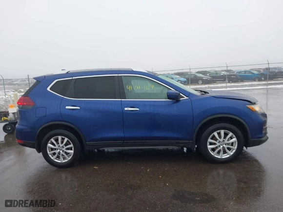 2019 Nissan Rogue SV with VIN KNMAT2MV0KP559958, listed as a IAAI auction lot 41211467 with 75,134 mi miles. Bid and sale history available at carsss.com. Image 13.