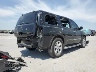 2014 Nissan Armada Platinum z VIN 5N1BA0NF8EN610981, wystawiony jako Copart lot #53144515 z przebiegiem 188 423 mil mil oraz Szkoda całkowita • Salvage title. Historia ofert i sprzedaży dostępna na DreamBid. Obrazek 3.