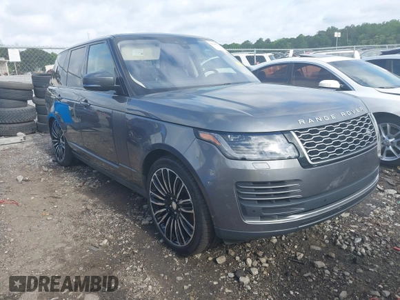 2019 Land Rover Range Rover HSE with VIN SALGS2SV0KA537745, listed as a IAAI auction lot 42245270 with 49,616 mi miles and . Bid and sale history available at DreamBid. Image 1.