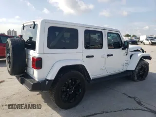 2022 Jeep Wrangler Unlimited Sahara z VIN 1C4JJXP68NW171569, wystawiony jako Copart lot #58955445 z przebiegiem Nie podano mil oraz Szkoda całkowita • Salvage title. Historia ofert i sprzedaży dostępna na DreamBid. Obrazek 3.
