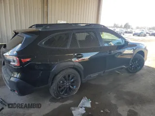 2025 Subaru Outback Onyx с VIN 4S4BTALC3S3104331, выставлен на аукционе Copart как лот 47641855 с пробегом Не указан миль и Списание • Salvage title. История ставок и продаж доступна на DreamBid. Изображение 3.