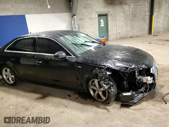 2019 Audi A4 Premium with VIN WAUDNAF43KA108576, listed as a Copart auction lot 51699025 with 54,950 mi miles and Salvage title. Bid and sale history available at DreamBid. Image 14.