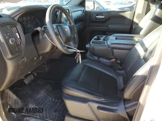 2020 Chevrolet Silverado 1500 Custom with VIN 1GCRWBEH9LZ336147, listed as a Copart auction lot 42966205 with 152,676 mi miles and Salvage Title. Bid and sale history available at carsss.com. Image 7.