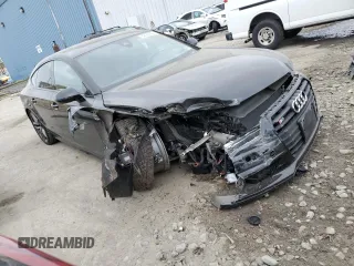 2018 Audi S7 Premium Plus with VIN WAUWFAFC5JN087315, listed as a Copart auction lot 53107864 with 16,086 mi miles and Salvage Title. Bid and sale history available at carsss.com. Image 4.
