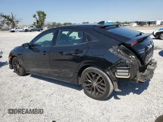 2021 Honda Civic Sport with VIN SHHFK7H4XMU217646, listed as a Copart auction lot 52574945 with 77,731 mi miles and Salvage Title. Bid and sale history available at DreamBid. Image 2.